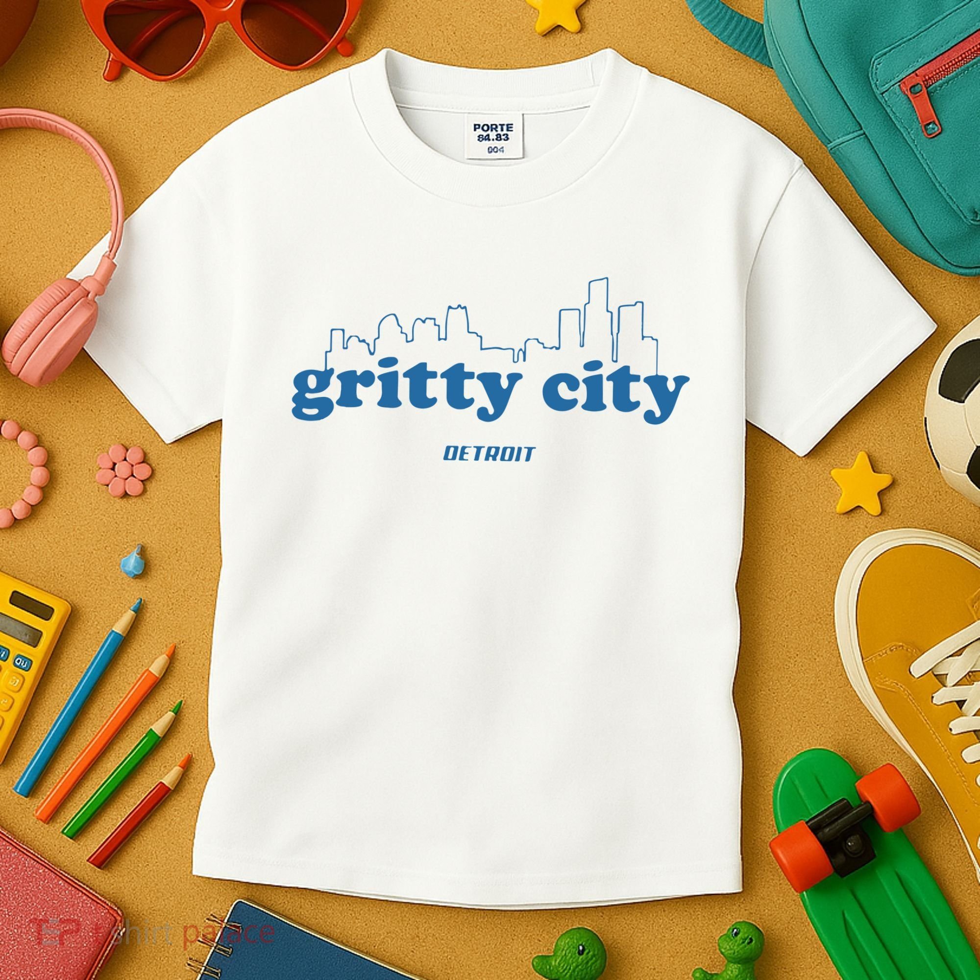 Detroit Gritty City Kids T-Shirt