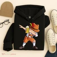 Dabbing German Clothes Oktoberfest Lederhosen Men Prost Beer Hoodie thumb 4