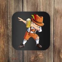 Dabbing German Clothes Oktoberfest Lederhosen Men Prost Beer Coaster thumb 0