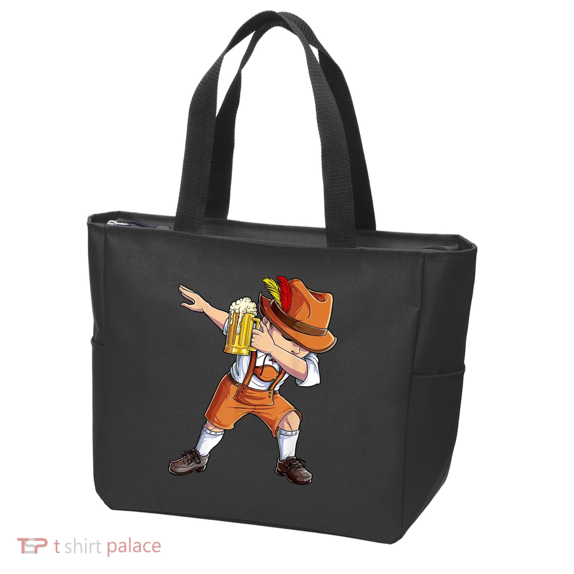 Dabbing German Clothes Oktoberfest Lederhosen Men Prost Beer Tote Bag