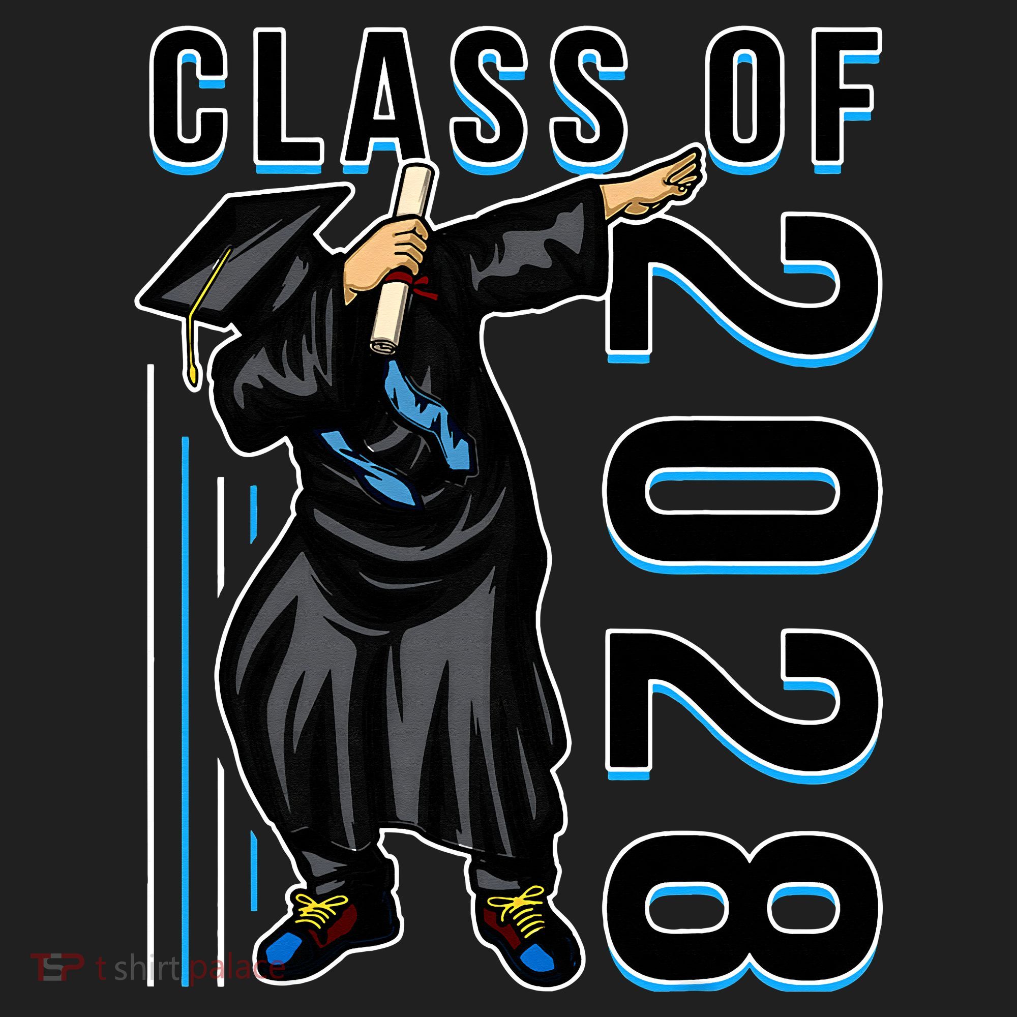 Dabbing Graduation Class Of 2028 Women's Sweatshirt