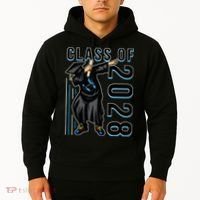 Dabbing Graduation Class Of 2028 Hoodie thumb 2