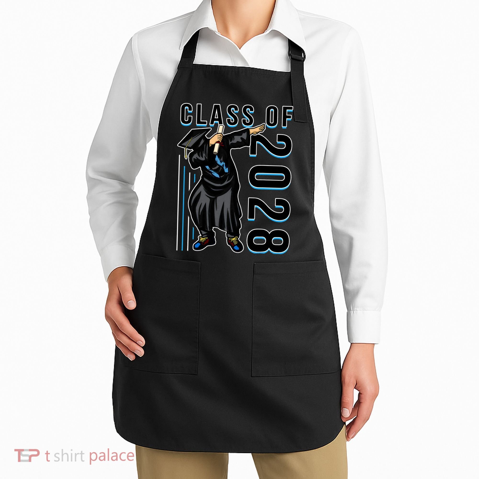 Dabbing Graduation Class Of 2028 Apron