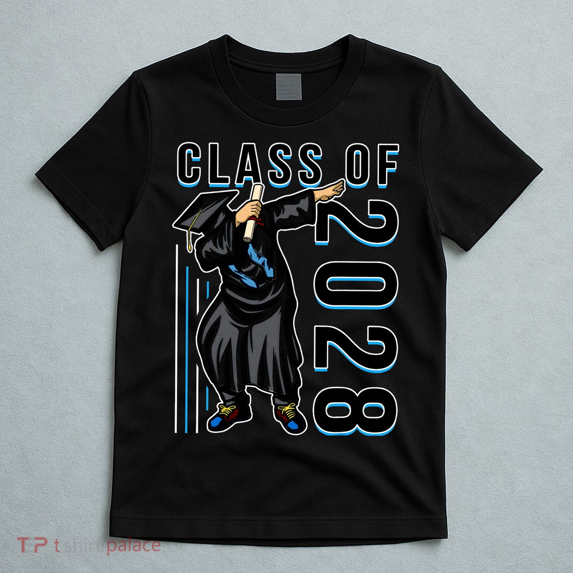 Dabbing Graduation Class Of 2028 T-Shirt