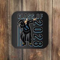Dabbing Graduation Class Of 2028 Coaster thumb 0
