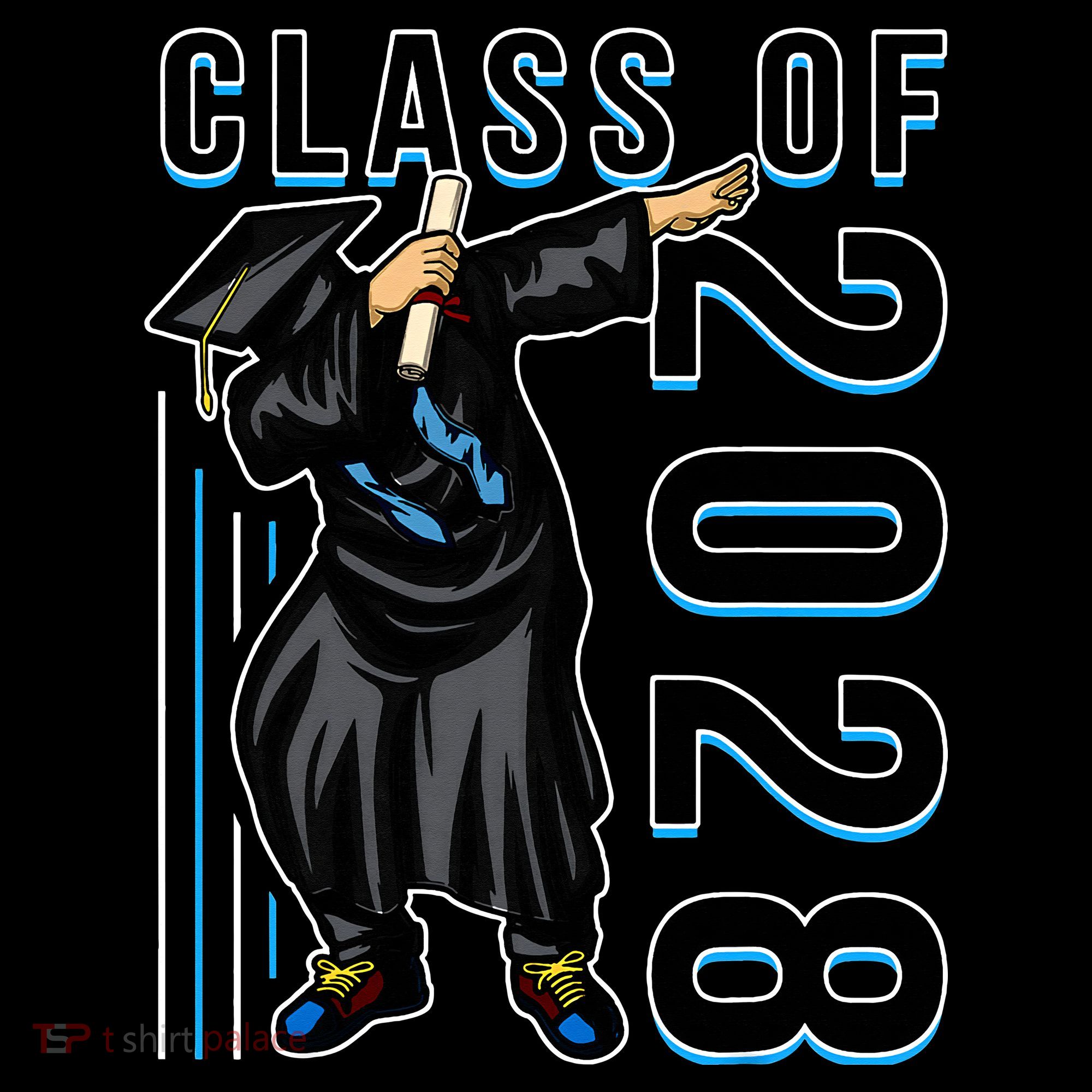 Dabbing Graduation Class Of 2028 Coaster