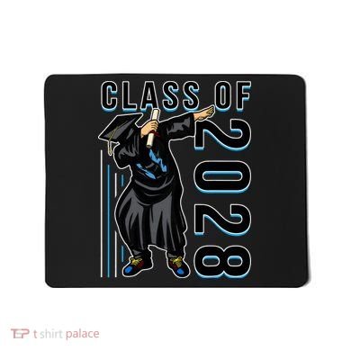 Dabbing Graduation Class Of 2028 Mousepad