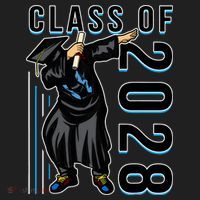Dabbing Graduation Class Of 2028 Hat thumb 2