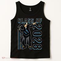 Dabbing Graduation Class Of 2028 Tank Top thumb 2
