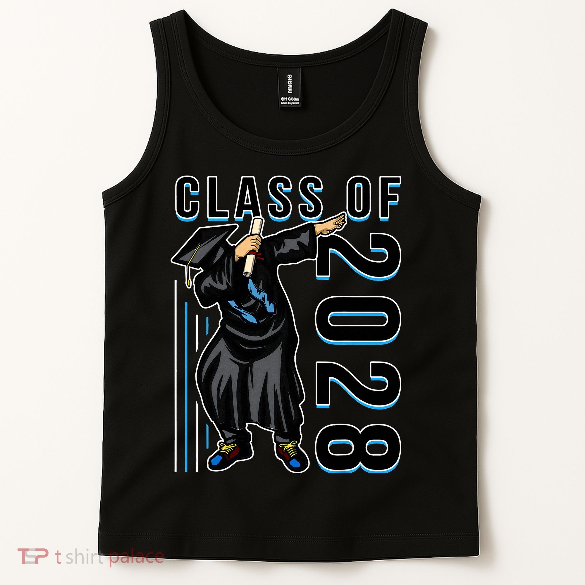 Dabbing Graduation Class Of 2028 Tank Top