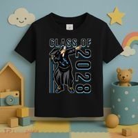 Dabbing Graduation Class Of 2028 Toddler T-Shirt thumb 3