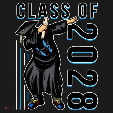 Dabbing Graduation Class Of 2028 Women's T-Shirt