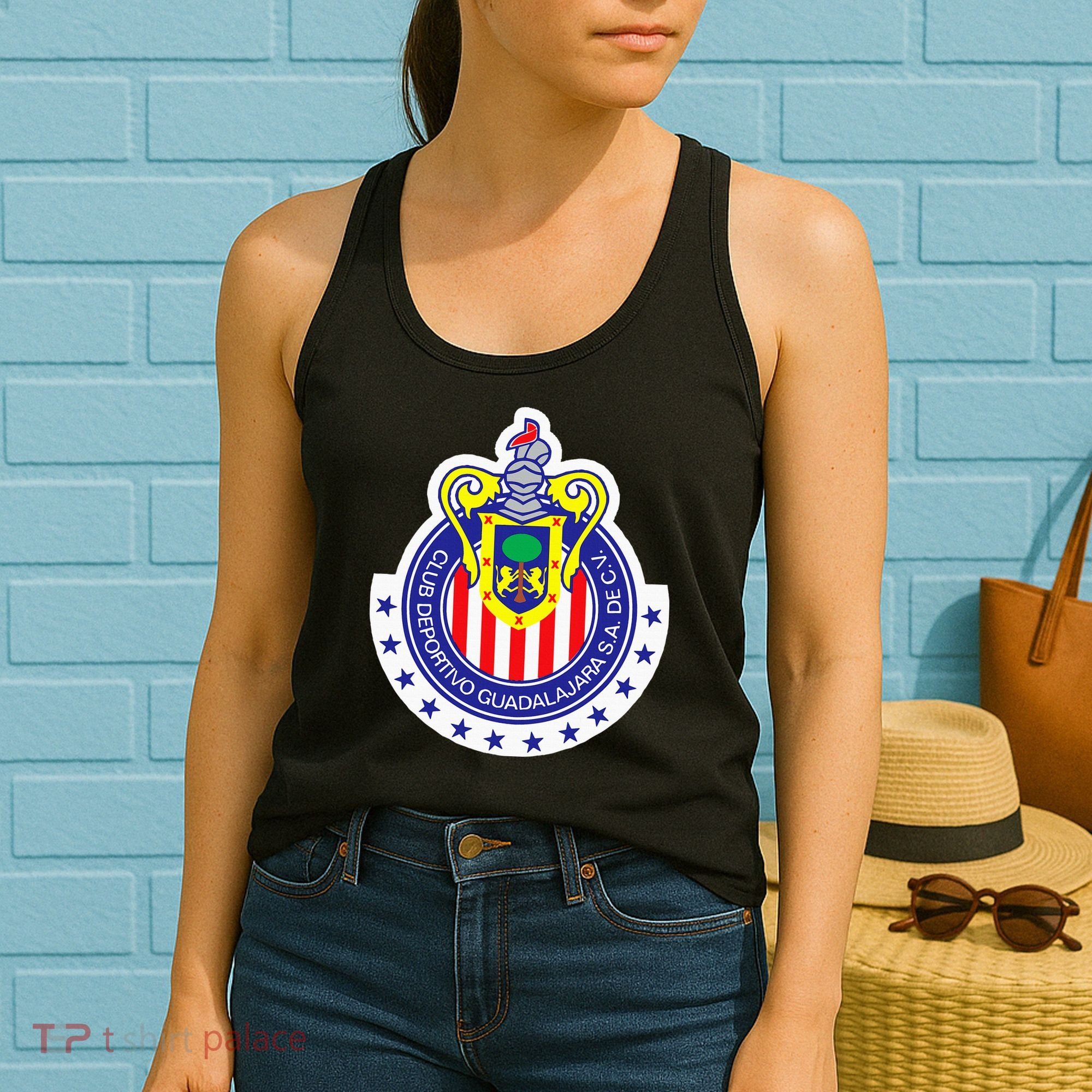 Deportivo Guadalajara Club Supporter Fan Mexico Mexican Women's Tank Top