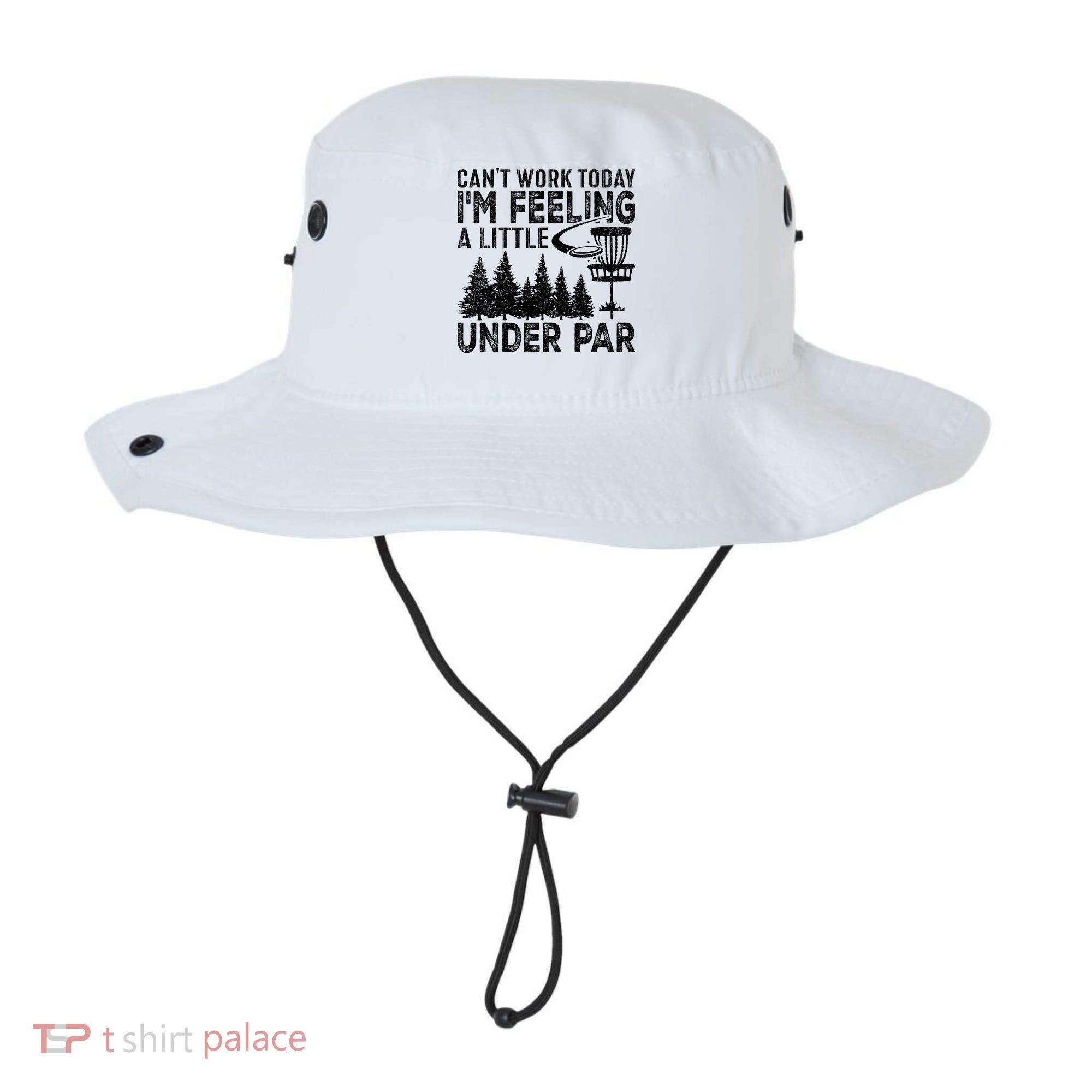 Disc Golf Can't Work Today A Little Under Par For Frisbee Golf Bucket Hat