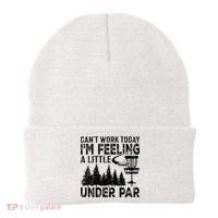 Disc Golf Can't Work Today A Little Under Par For Frisbee Golf Beanie thumb 0