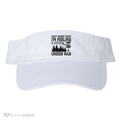 Disc Golf Can't Work Today A Little Under Par For Frisbee Golf Visor