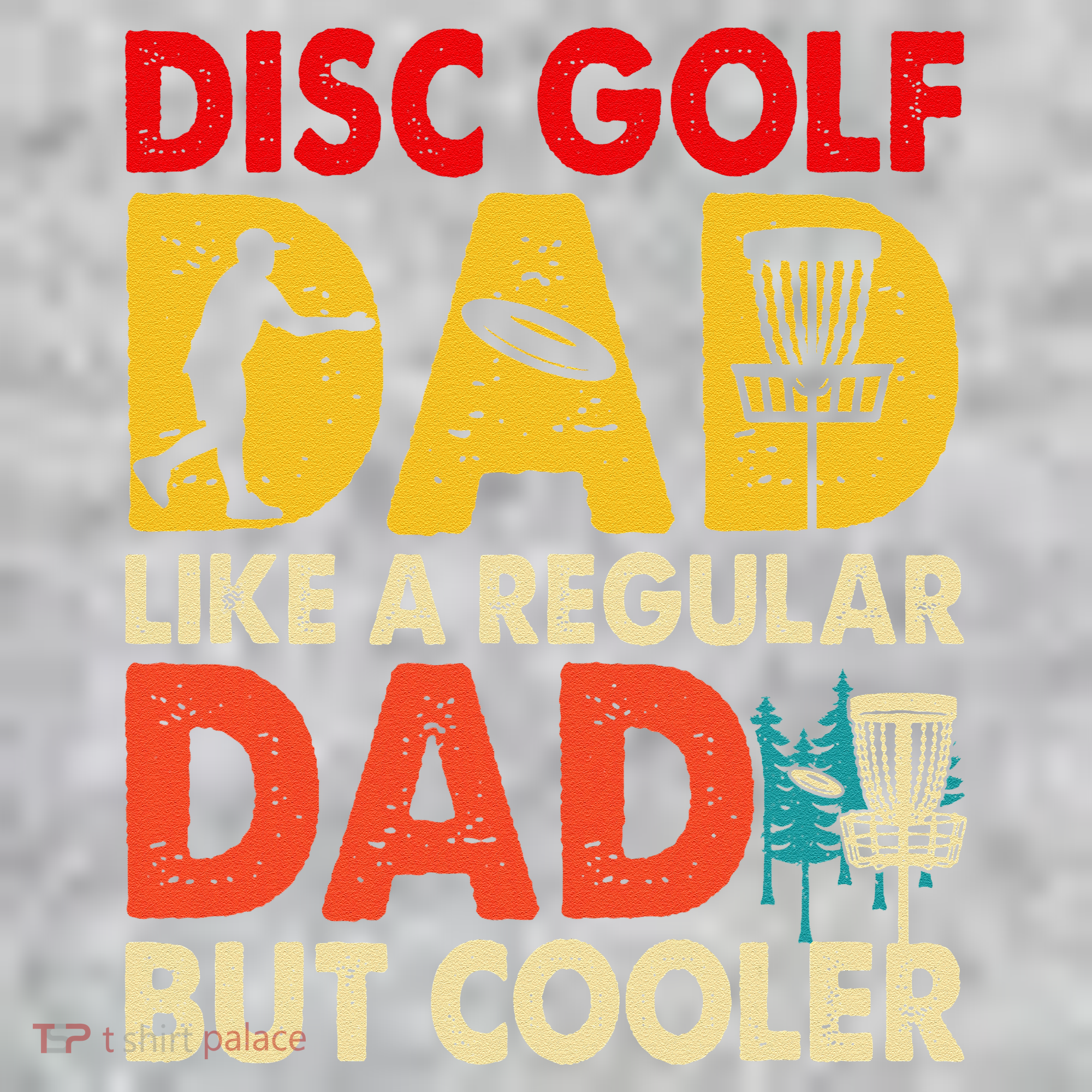Disc Golf Dad Grandpa Joke For Disc Golf Player Lovers The Baniff Cuffed Pom Beanie