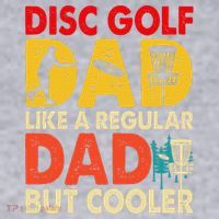 Disc Golf Dad Grandpa Joke For Disc Golf Player Lovers Women's Racerback Cropped Tank thumb 2
