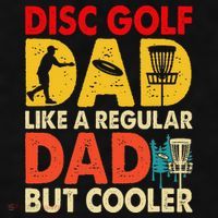 Disc Golf Dad Grandpa Joke For Disc Golf Player Lovers Ladies PosiCharge Tri-Blend Wicking Tank thumb 2