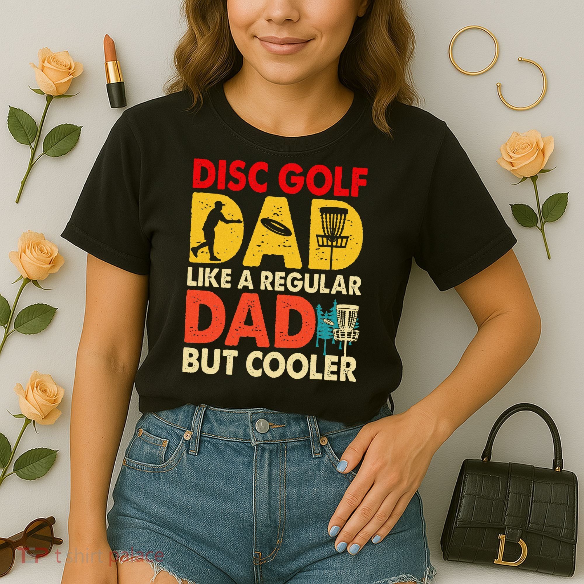 Disc Golf Dad Grandpa Joke For Disc Golf Player Lovers Comfort Colors Boxy T-Shirt