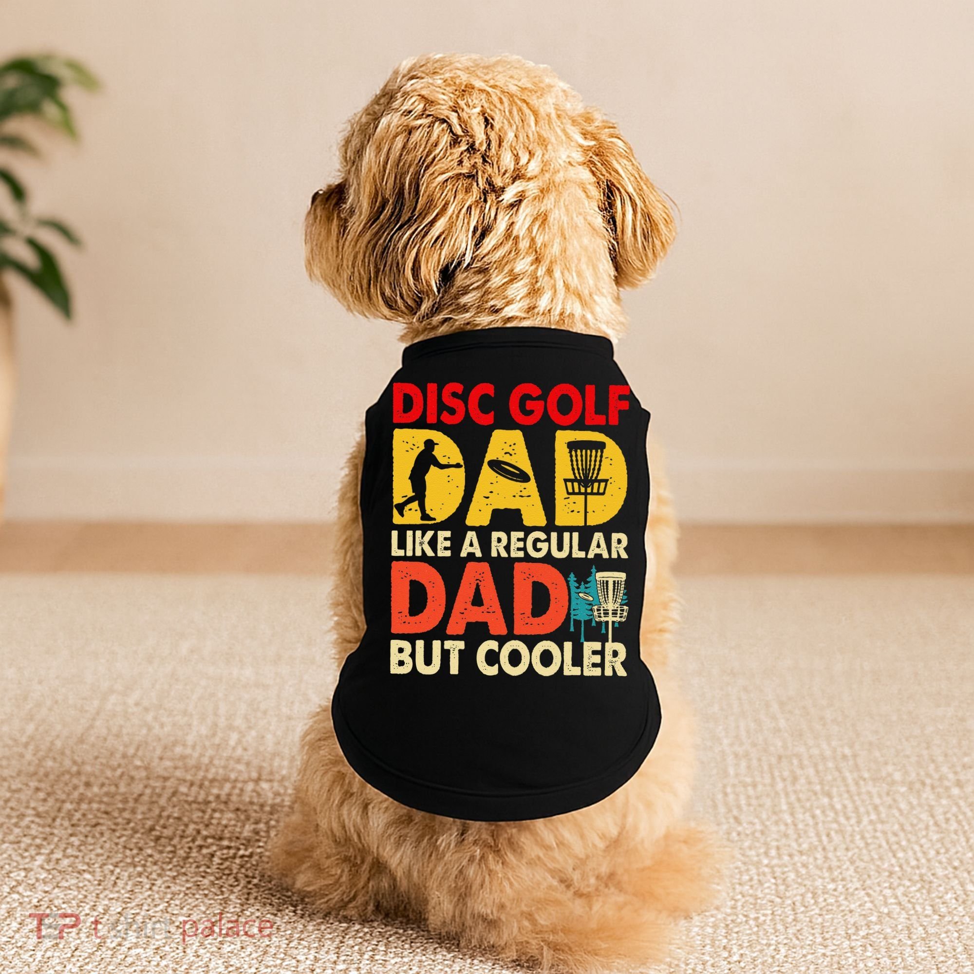 Disc Golf Dad Grandpa Joke For Disc Golf Player Lovers Doggie Tank