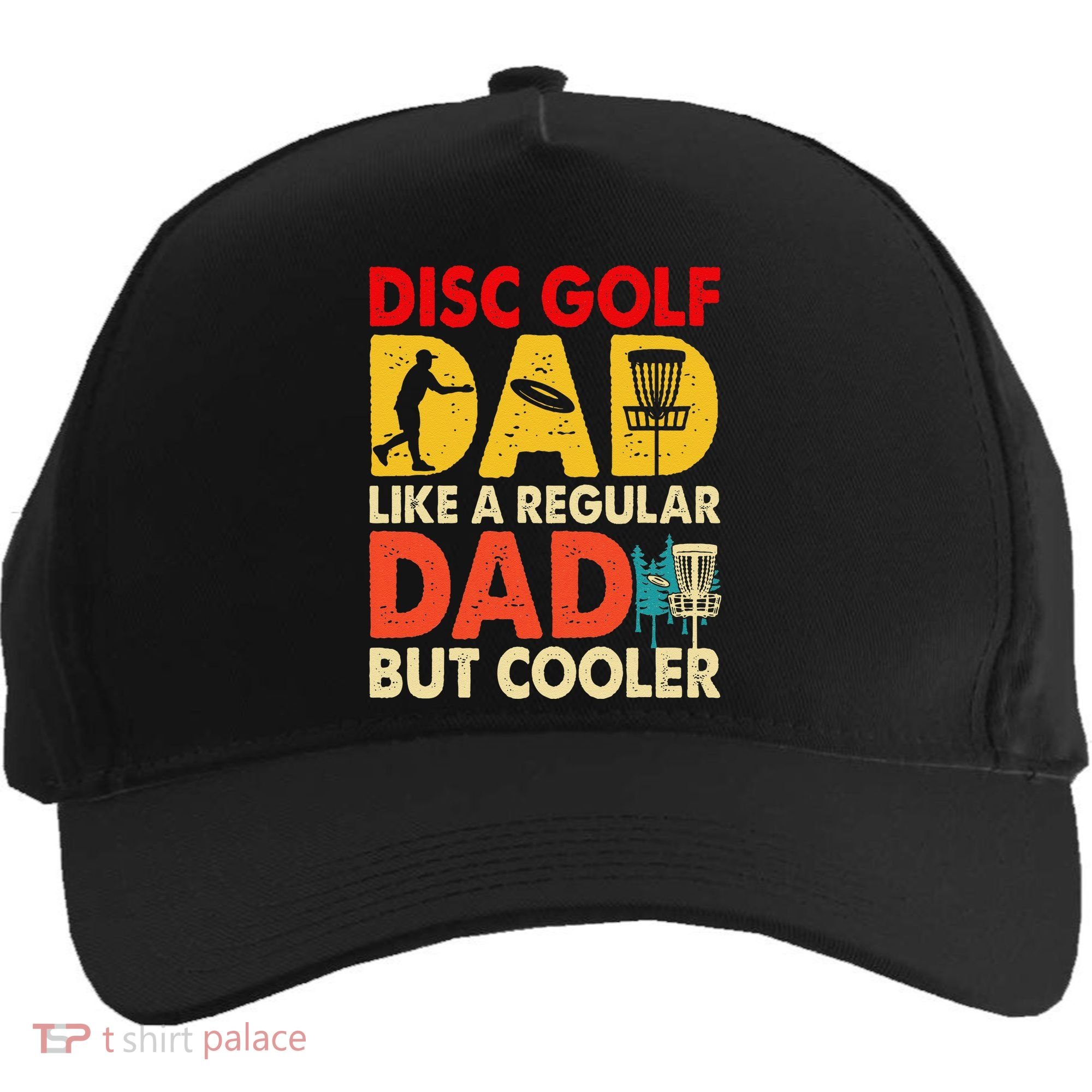 Disc Golf Dad Grandpa Joke For Disc Golf Player Lovers Five-Panel Snapback Cap