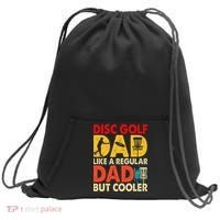 Disc Golf Dad Grandpa Joke For Disc Golf Player Lovers Sweatshirt Cinch Pack Bag thumb 0