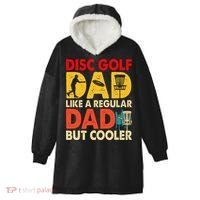 Disc Golf Dad Grandpa Joke For Disc Golf Player Lovers Hooded Wearable Blanket thumb 0
