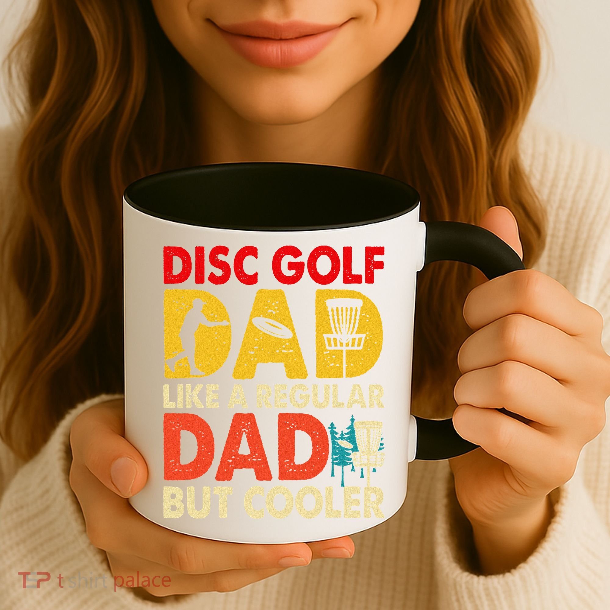 Disc Golf Dad Grandpa Joke For Disc Golf Player Lovers Coffee Mug