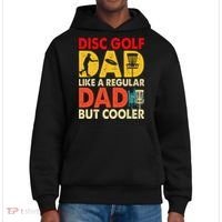 Disc Golf Dad Grandpa Joke For Disc Golf Player Lovers District V.I.T. Heavyweight Hoodie thumb 0