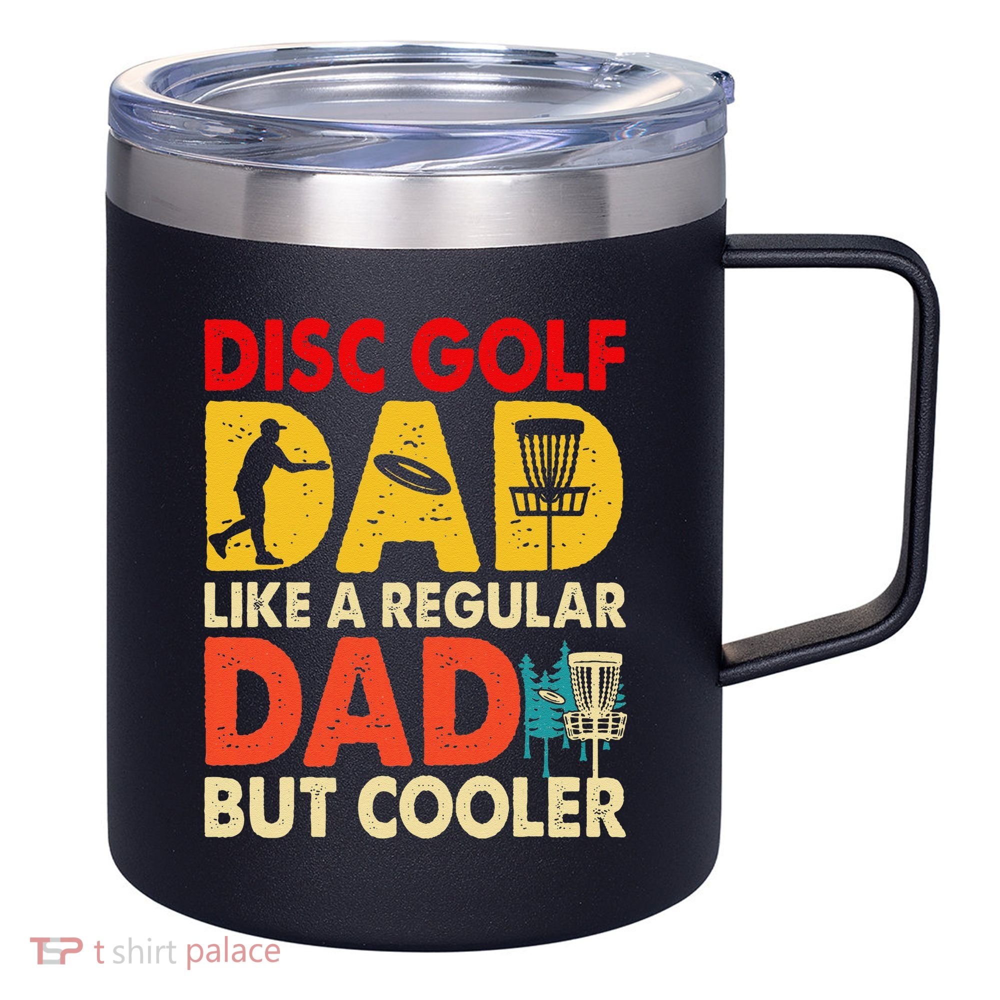 Disc Golf Dad Grandpa Joke For Disc Golf Player Lovers 12oz Stainless Steel Coffee Mug