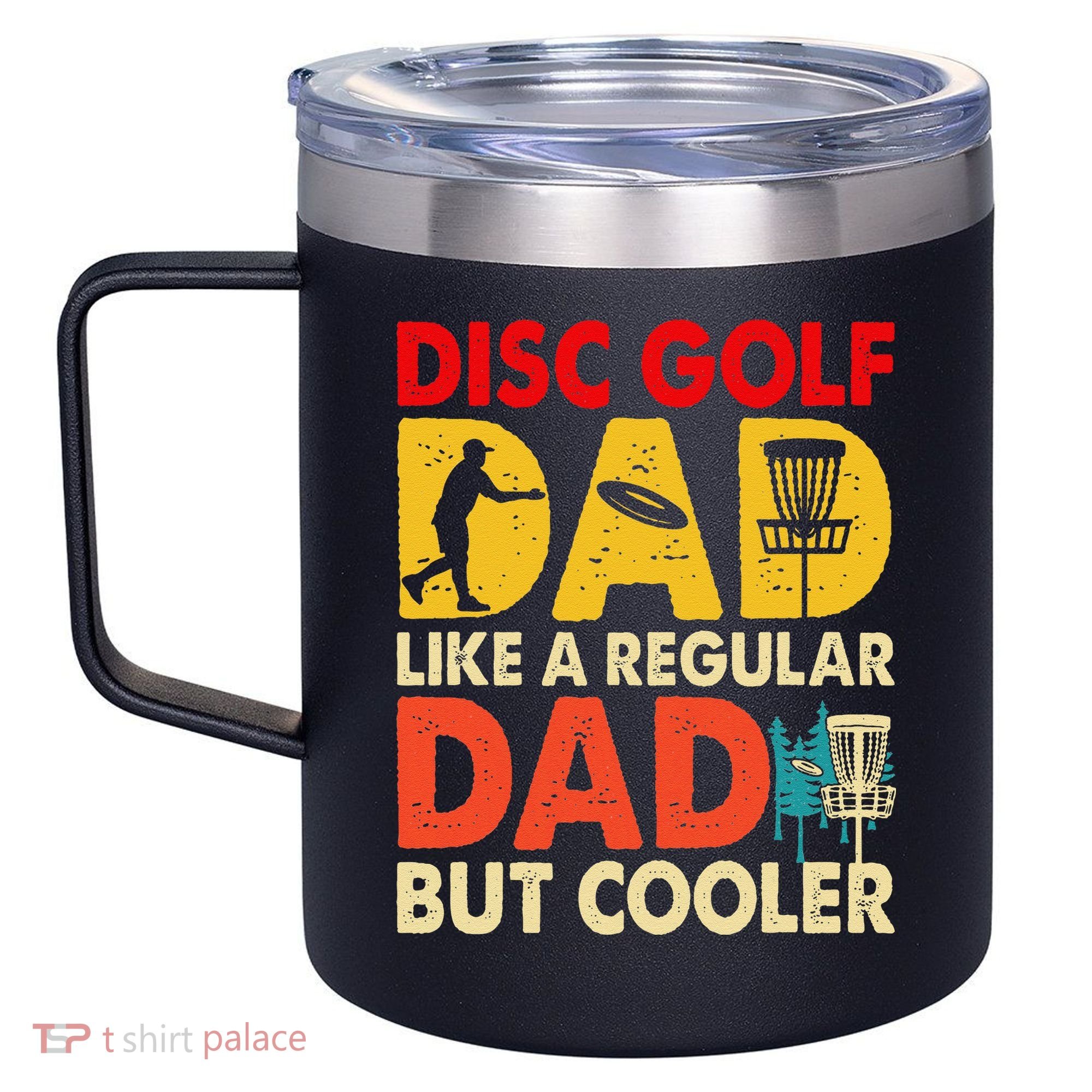 Disc Golf Dad Grandpa Joke For Disc Golf Player Lovers 12oz Stainless Steel Coffee Mug