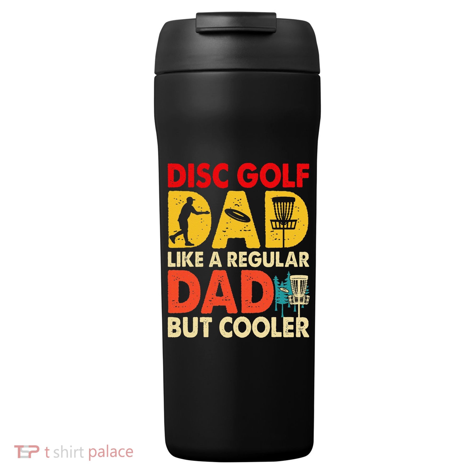 Disc Golf Dad Grandpa Joke For Disc Golf Player Lovers 24oz Duet Stainless Steel Tumbler