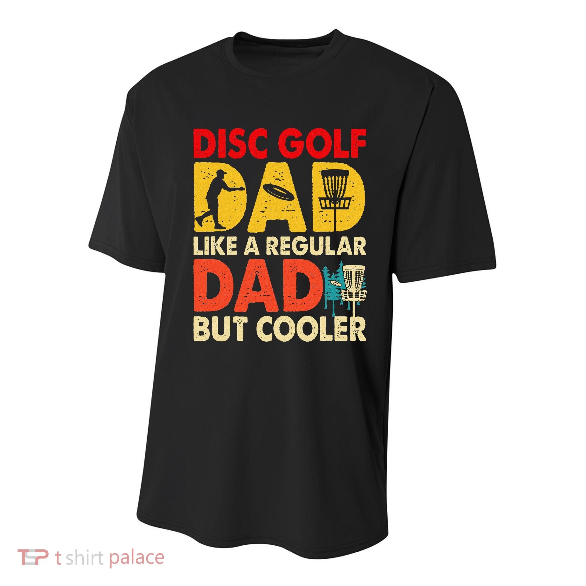 Disc Golf Dad Grandpa Joke For Disc Golf Player Lovers Youth Performance Sprint T-Shirt