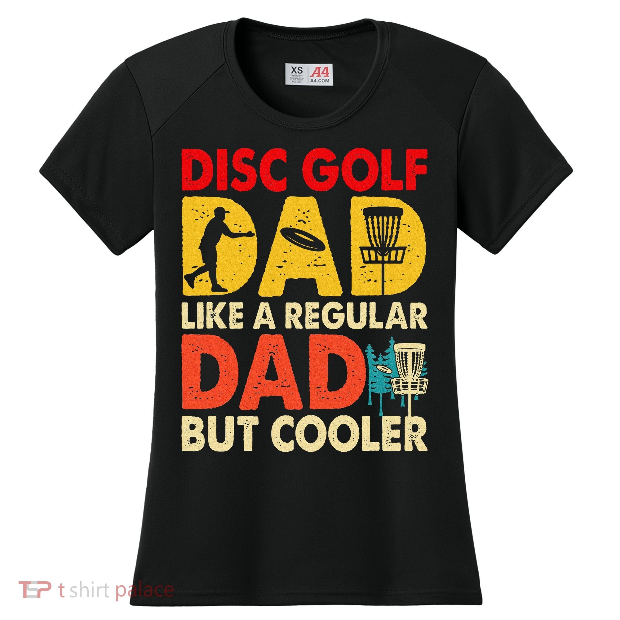 Disc Golf Dad Grandpa Joke For Disc Golf Player Lovers Women's Cooling Performance Crew T-Shirt