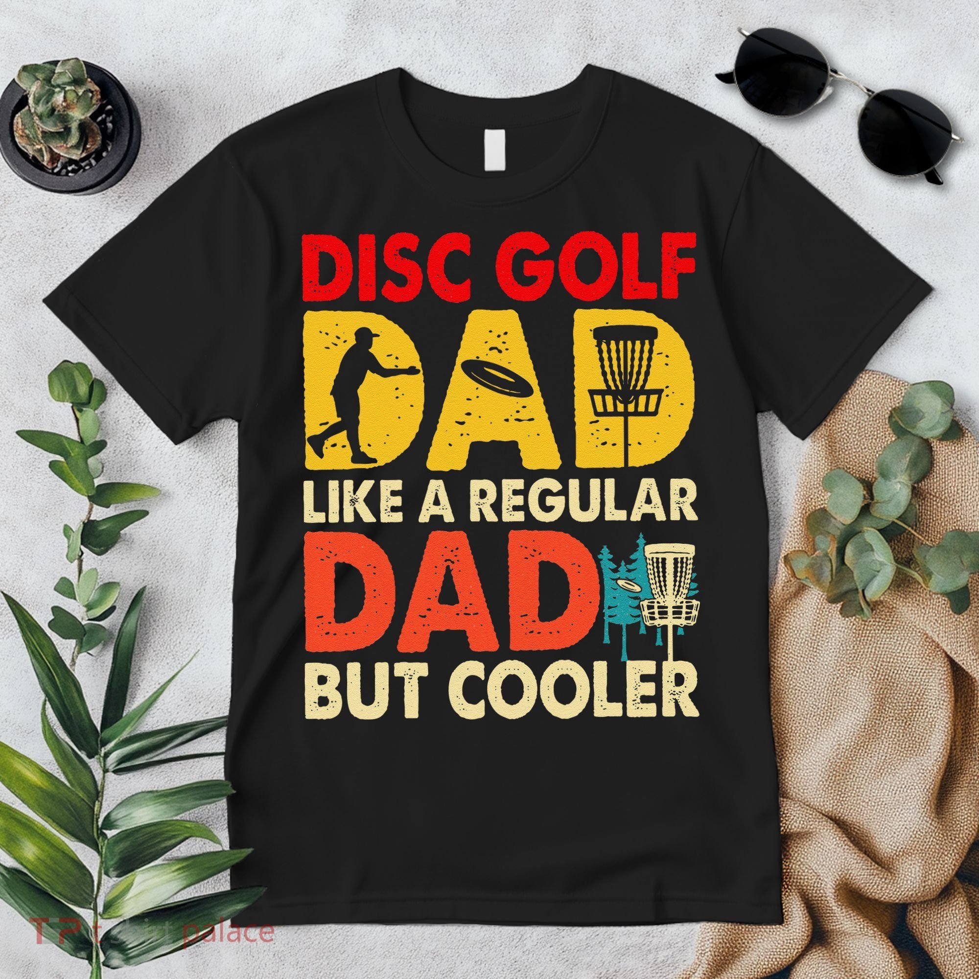 Disc Golf Dad Grandpa Joke For Disc Golf Player Lovers Premium T-Shirt