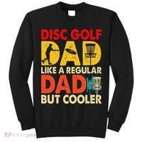 Disc Golf Dad Grandpa Joke For Disc Golf Player Lovers Tall Sweatshirt thumb 0