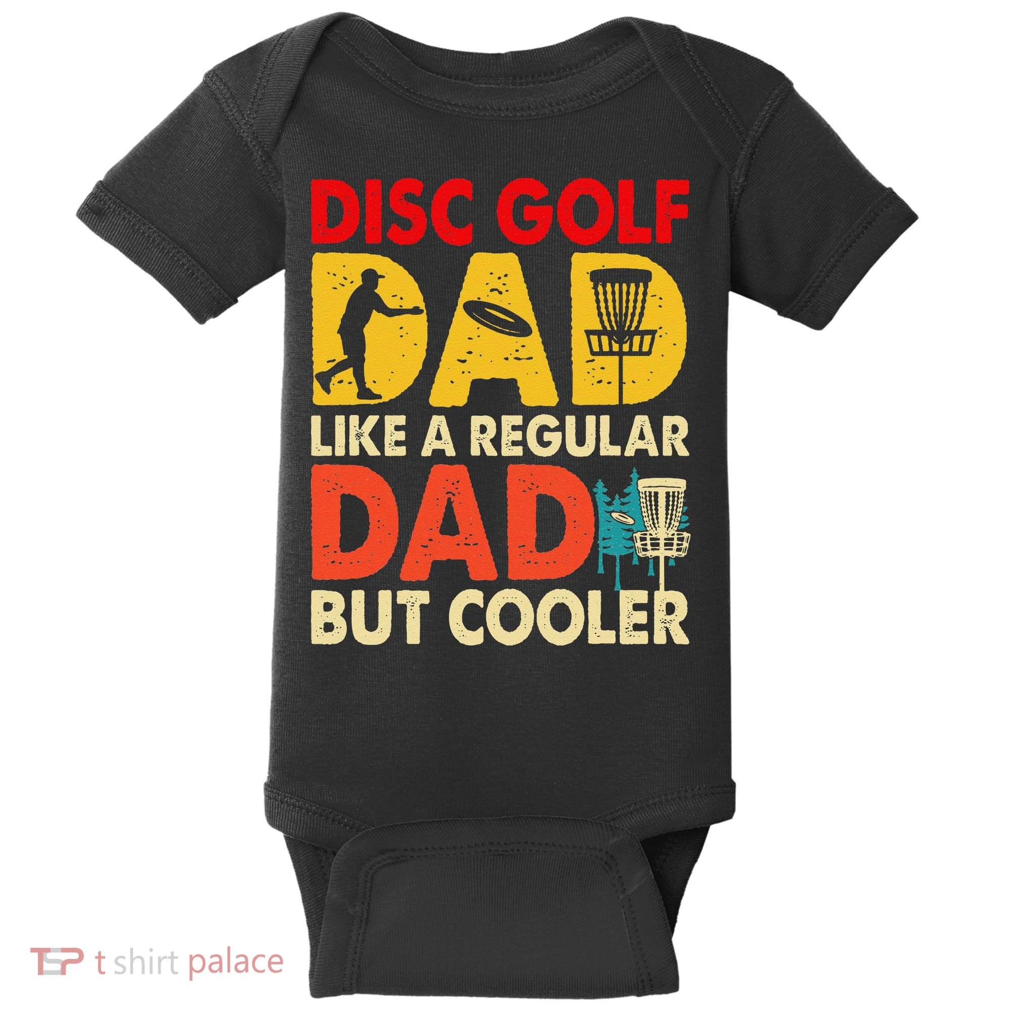 Disc Golf Dad Grandpa Joke For Disc Golf Player Lovers Baby Bodysuit