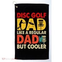 Disc Golf Dad Grandpa Joke For Disc Golf Player Lovers Golf Towel thumb 0