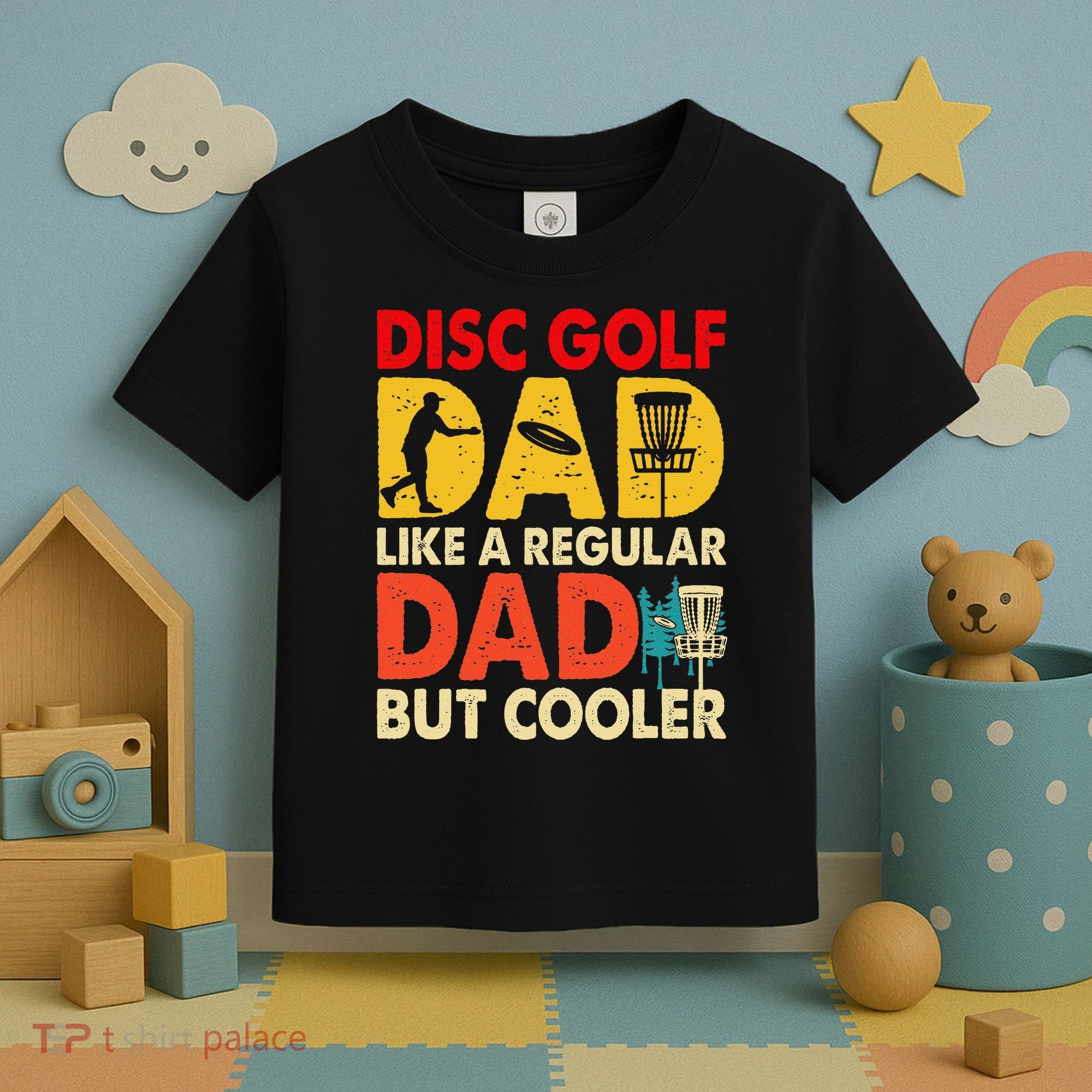 Disc Golf Dad Grandpa Joke For Disc Golf Player Lovers Toddler T-Shirt