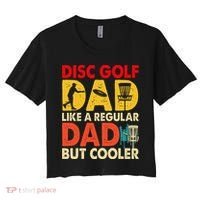Disc Golf Dad Grandpa Joke For Disc Golf Player Lovers Women's Crop Top Tee thumb 0