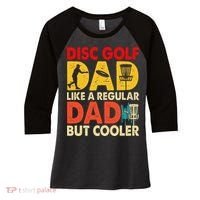 Disc Golf Dad Grandpa Joke For Disc Golf Player Lovers Women's Tri-Blend 3/4-Sleeve Raglan Shirt thumb 0
