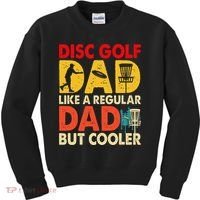 Disc Golf Dad Grandpa Joke For Disc Golf Player Lovers Kids Sweatshirt thumb 0
