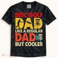 Disc Golf Dad Grandpa Joke For Disc Golf Player Lovers Kids Tie-Dye T-Shirt thumb 0