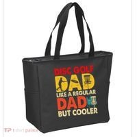 Disc Golf Dad Grandpa Joke For Disc Golf Player Lovers Tote Bag thumb 2
