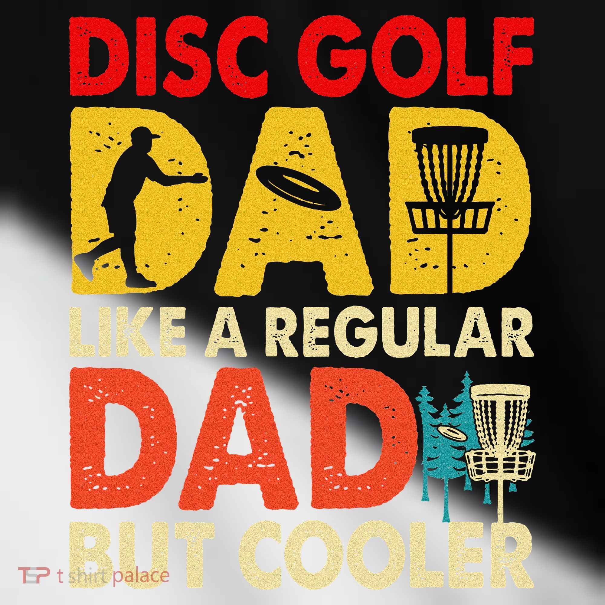 Disc Golf Dad Grandpa Joke For Disc Golf Player Lovers Toddler Fine Jersey T-Shirt