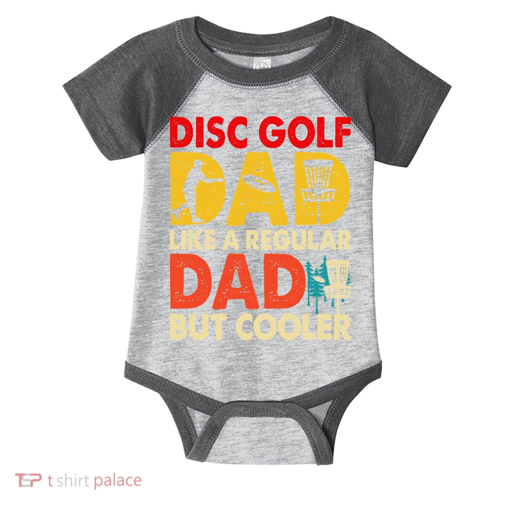 Disc Golf Dad Grandpa Joke For Disc Golf Player Lovers Infant Baby Jersey Bodysuit