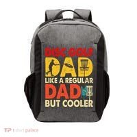 Disc Golf Dad Grandpa Joke For Disc Golf Player Lovers Vector Backpack thumb 0