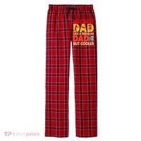 Disc Golf Dad Grandpa Joke For Disc Golf Player Lovers Men's Flannel Plaid Pajama Pants thumb 0
