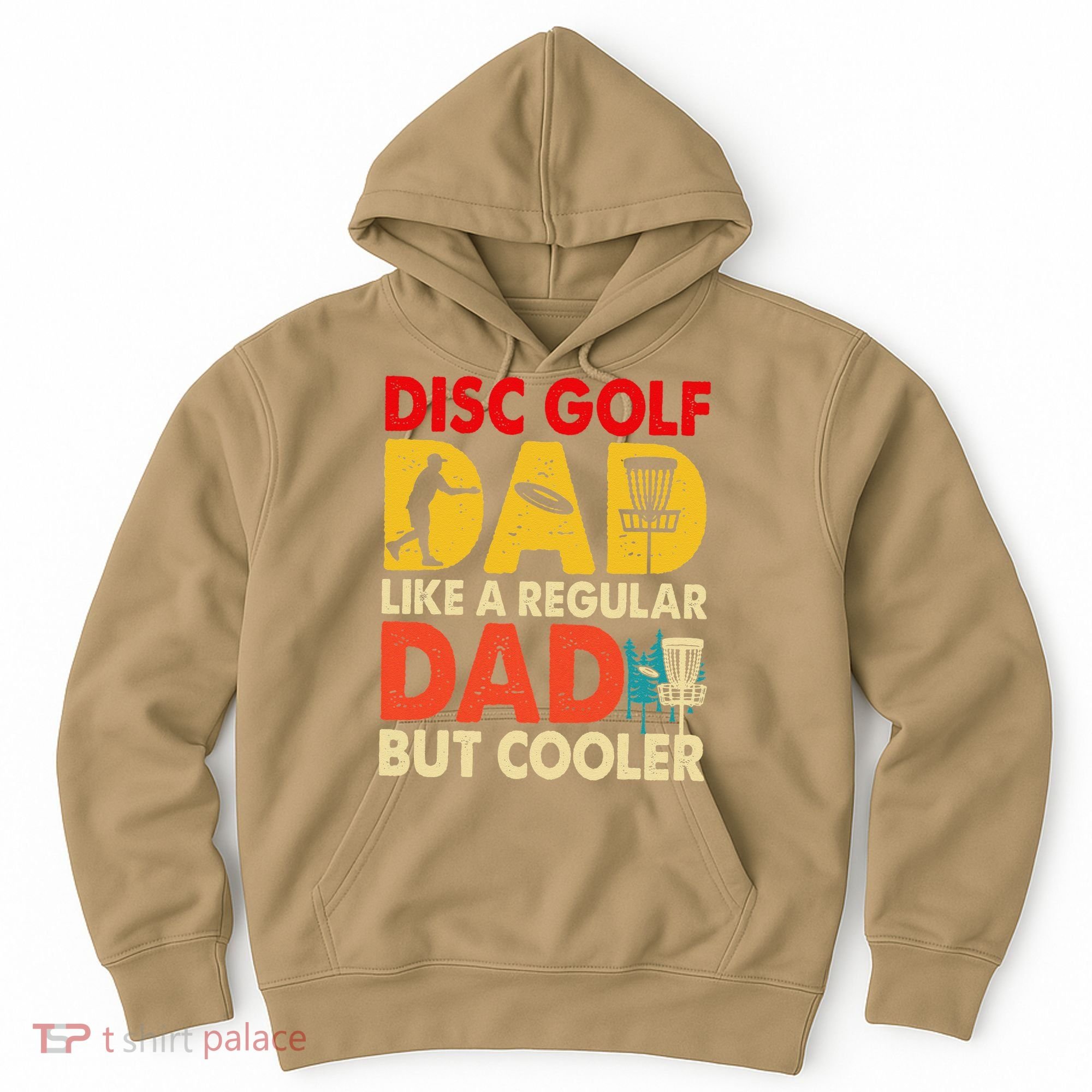 Disc Golf Dad Grandpa Joke For Disc Golf Player Lovers Hoodie